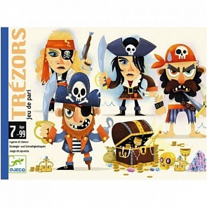 Детская настольная карточная игра – Сокровища (Djeco, 05183k)